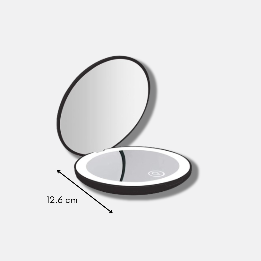 Miroir grossissant de voyage