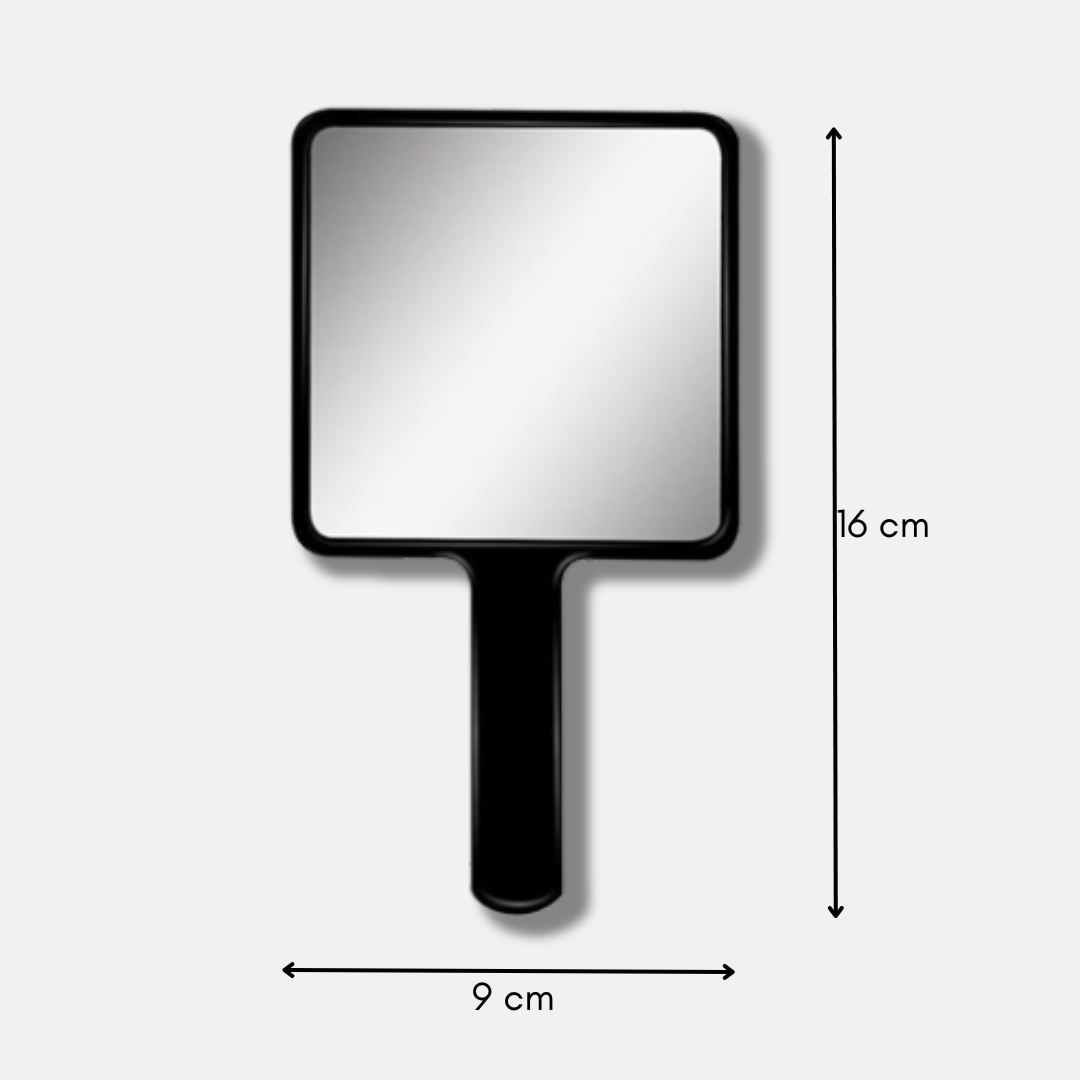 Miroir de poche carré
