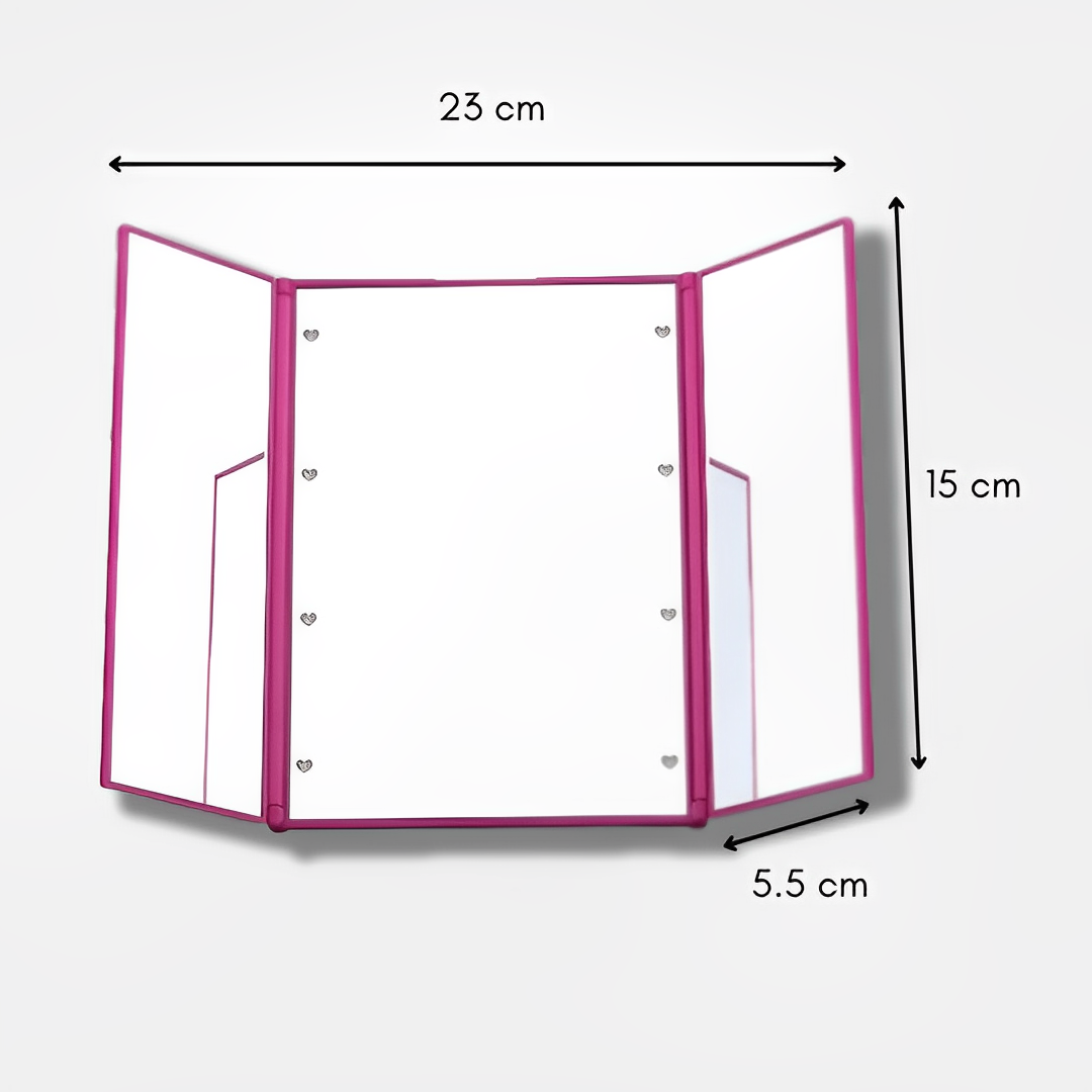 Miroir maquillage lumineux