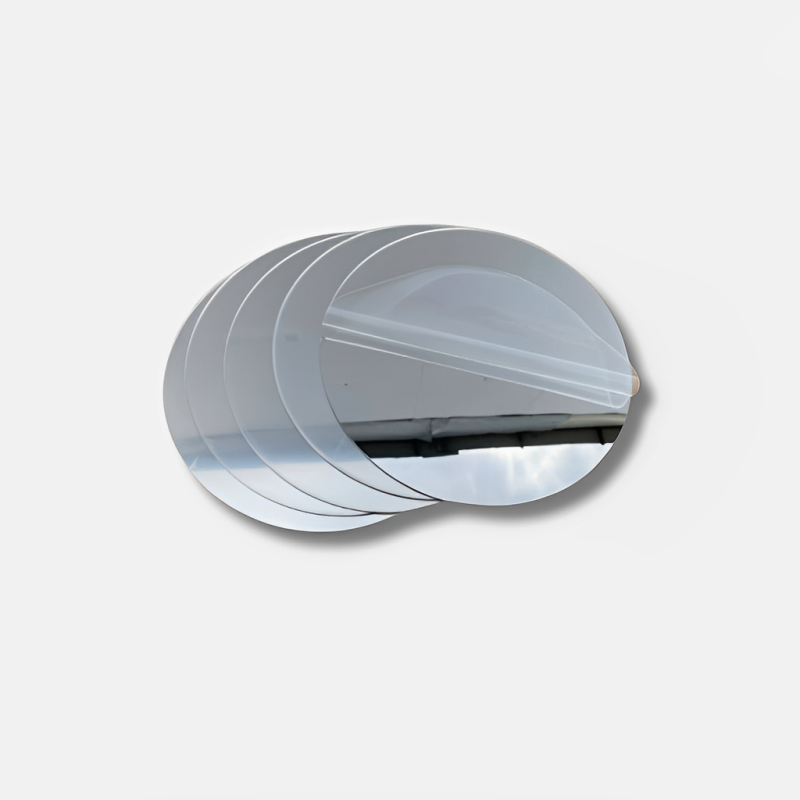 Miroir rond adhésif