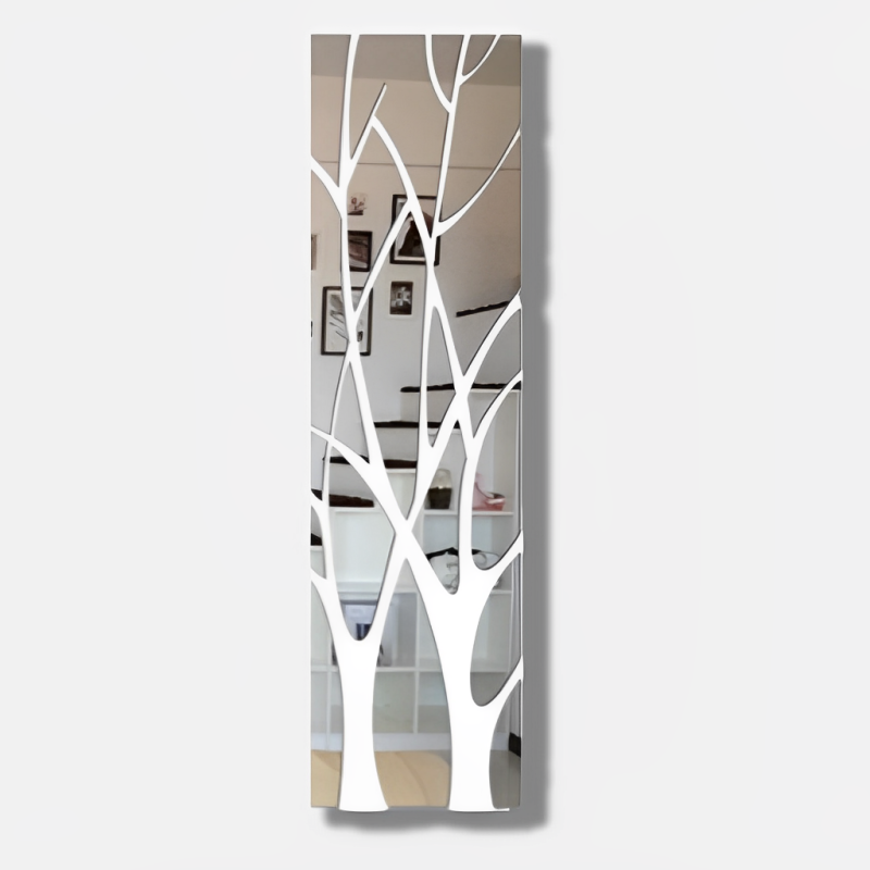 Miroir mural arbre