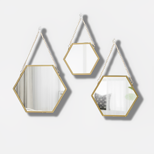 Miroir hexagonal